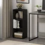 Furinno Luder Engineered Wood 3-Tier Open Shelf Bookcase in Brown - Image 5