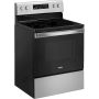 Whirlpool - 5.3 Cu. Ft. Freestanding Electric Range with Self-Cleaning and Frozen Bake - Stainless Steel - Image 2