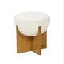 Sharita Upholstered Ottoman - Image 1