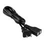 8ft AC IN Power Cord For CEN-TECH Item 38391 3 in 1 Portable Power Jump Starter - Image 2
