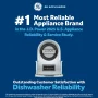 GE - 24" Front Control Built-In Plastic Tub Dishwasher with Dry Boost and 59 dBA - Black - Image 2