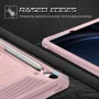 Fintie Shockproof Case for Samsung Galaxy Tab S10 Lite/ S10 FE/ S9 FE 5G 10.9 Inch/Tab S9 11 Inch, Tuatara Rugged Unibody Hybrid Bumper Kickstand Cover Built-in Screen Protector, Rose Gold - Image 4