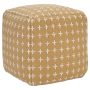 Mina Victory Empress Pouf - Gray - Image 2