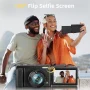 ACTITOP Digital Camera 4K 48MP Autofocus Vlogging Camera for Youtube with 180° Flip Screen, 32GB SD Card, 16X Zoom, Beginner Video Camera for Travel,TikTok - Image 3