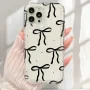 Cute Pink Heart Bow Phone Case for IPhone 17 16 15 14 13 12 11 Pro Max 13 12 Mini 17Air 16e Shockproof Soft Clear Cases Coque - Image 4