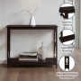 Convenience Concepts Omega Console Table, Cranberry Red - Image 5
