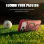 TORRAS - Ostand Q3 Air Soccer Case for Apple iPhone 17 Pro Max – Magnetic Kickstand Slim Protective, Wave of Passion - Portugal - Image 4