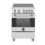 24" Bertazzoni Master Series Range - Induction manual clean oven - 4 heat zones - Stainless Steel - Image 1