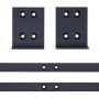 Sonance - RACK MOUNT BRACKET - Rack Mount Bracket for 2-100 & 2-150 Amplifiers (Each) - Black - Image 1