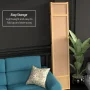 7 ft. Natural 4-Panel Room Divider - Image 4