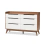 Brighton 6-Drawer White Dresser - Image 1