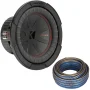 Kicker 48CWR82 CompR 8" Subwoofer, DVC, 2-ohm - Includes Speaker Wire - Image 1