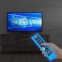 2 Pcs Silicone Cover for Samsung Remote, Alquar Protective Shockproof Case Compatible with Samsung Smart TV Remote BN59-01301A Bn59-01315A Bn59-01199F -with Lanyard (Red+ Glowing Blue) - Image 6