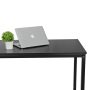 47" Modern Laptop Computer Desk Office Table PC Laptop Study Writing Desk Black - Image 5