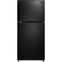 Frigidaire - 19 Cu. Ft. Garage Ready Top Freezer Refrigerator - Black - Image 1
