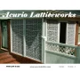 Chinese Maze 4 ft. x 32 in. Black Vinyl Decorative Screen Panel - Image 2