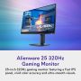 Alienware - AW2525HM 25" IPS LCD FHD 320Hz 0.5ms FreeSync Premium and G-SYNC Compatible Gaming Monitor (HDMI, DisplayPort) - Interstellar Indigo - Image 3