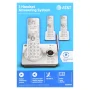 AT&T EL52319 Expandable Cordless Phone with Unsurpassed Range, Answering System and Caller ID, 3 Handsets, White/Silver - Image 6