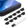 50 Pack Anti Dust Silicone Plugs Charging Port Cover Compatible with iPhone - Image 2
