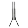 onn Tabletop TV Stand for 37" to 70" TVs, Holds up to 110 lbs, Black- Metal Legs for Tabletop - Image 5