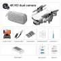 Professional 4DRC Mini Selfie Drone WIFI FPV Dual HD Camera Foldable Quadcopter - Image 6