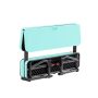 Your Zone Folding Kid's Picnic Activity Table for Ages 3-8, Teal - Image 5