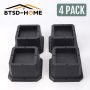 Furniture Bed Risers (4-Pack) Durable Heavy Duty Construction Bed Lifters - Image 5