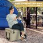 75 Quart Portable Cooler Rotomolded Ice Chest with Handles and Wheels - Image 2