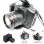 Digital Camera Vlogging Camera for YouTube 3 Inch Screen Compact Camera for Beginners Teens Photography-Black - Image 6