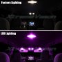 XtremeVision Interior LED for Fiat 500 2012-2015 (3 Pieces) Pink Interior LED Kit + Installation Tool - Image 3