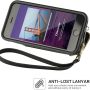 iPhone 8 Plus 7 Plus Wallet case,5.5 inch,ZVE Apple iPhone 7 Plus 8 Plus Case with Credit Card Holder Slot Zipper Wallet Pocket Purse,Protective Case Cover for Apple iPhone 8 Plus/7 Plus - Black - Image 4