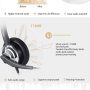 3.5mm Headset for Zoom Meeting on Tablet Pad, Cell Phone Headset with Audio Jack, PC Audio Headset for Microsoft Teams, MP3 MP4 Headset for Music Movie Video, Speech Recognition Dictation Headset - Image 6