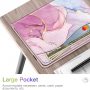 Fintie Case for iPad Air 11-inch M4/M3/M2 (2026/2025/2024), iPad Air 5th/4th Generation (2022/2020) 10.9 Inch, Multi-Angle Viewing Protective Cover with Pencil Holder & Pocket, Dreamy Marble - Cloudy Marble - Image 5