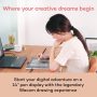 Wacom - One 14 (2025) Pen Display Drawing Tablet - White - Image 4