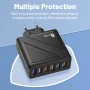 USB Fast Charger 3.1A 6 Ports Fast Charging Phone Charger Adapter For iPhone Samsung Xiaomi Huawei Multi Ports USB Wall Charger - Image 4
