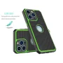 iPhone 13 13 Mini 13 Pro Max Case, iPhone 13 Pro Cute Case, Tekcoo Shock Absorbing [Green] Rubber Silicone & Plastic Scratch Resistant Bumper Grip Cute Sturdy Hard Phone Cases Cover - Image 3
