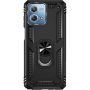SaharaCase - Military Kickstand Series with Belt Clip Case for Motorola G Stylus 5G (2023) - Black - Image 1