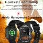 Original Men Smartwatch Flashlight Bluetooth Call Fitness Clock IP68 Waterproof Sports Men for Android IOS Smart Watch 2025 New - Khaki WhMilan - Image 5