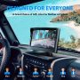 eRapta Backup Camera ERT01 with 5 inch Monitor License Plate Back Up Camera for Car Pickup Truck SUV Rear View Camera Backing Reverse Camera Crystal Clear Image IP69 Waterproof Nice Night Vision - Image 2