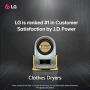 LG - 7.8 Cu. Ft. Stackable Smart Electric Dryer with Ventless Heat Pump Technology - Black Steel - Image 3