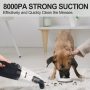 JOCOSA 8000Pa Car Vacuum, Handheld Vacuum Cordless,USB Charging Portable Dust Buster with Led Light for car/House/Office Cleaning - Image 3