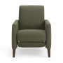 Better Homes & Gardens Reading Push Back Recliner, Olive - Image 4