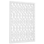 Azzaria 4 ft. x 32 in. White Vinyl Decorative Screen Panel - Image 2