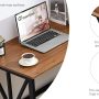 GreenForest Large L Shaped Computer Desk,63.8 x 50 inch Corner Desk Reversible Gaming Desk for Home Office Industrial Heavy Duty Workstation, Espresso - Image 6