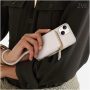 ZVE Wallet Case for iPhone 13 6.1'', Zipper Wallet Case with Credit Card with Wrist Strap, Protective Handbag Purse Leather Case Beige - Image 3