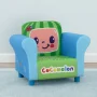 CoComelon Upholstered Chair by Delta Children, Blue/Green - Image 2