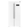 Forno Appliances - 33 in. Wide Salerno 15.6 Cu. Ft. Freestanding Counter-Depth Side-by-Side Refrigerator with Customizable Handles - White - Image 4