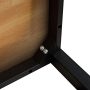 DlandHome Computer Desk Home Office Table Writing Desk Study Table Gaming Desk Workstation (55 inch, Wood Teak) - Image 5