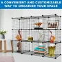 42 in. Wire 12-Cube Organizer - Image 3