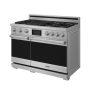 Thor Kitchen - 48 in. Wide 7 Burner 7.6 Cu Ft. Freestanding Double Oven Dual Fuel Gas Range - Stainless Steel - Image 2